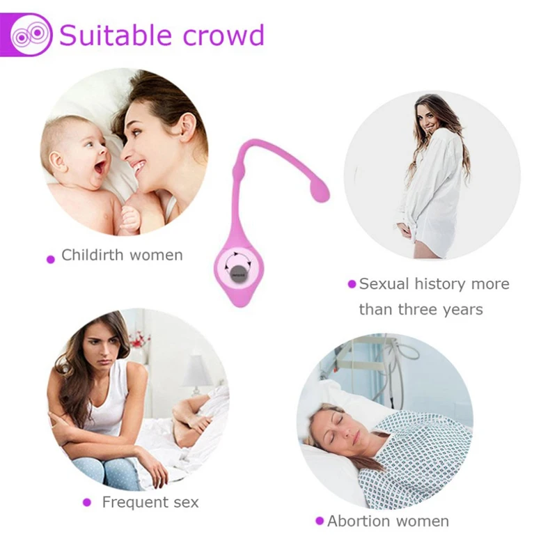 3pcs/set Smart Kegel Balls Geisha Ball Chinese Vaginal Balls Medical Tighten Exercise Machine Sex Toys for Adults Women