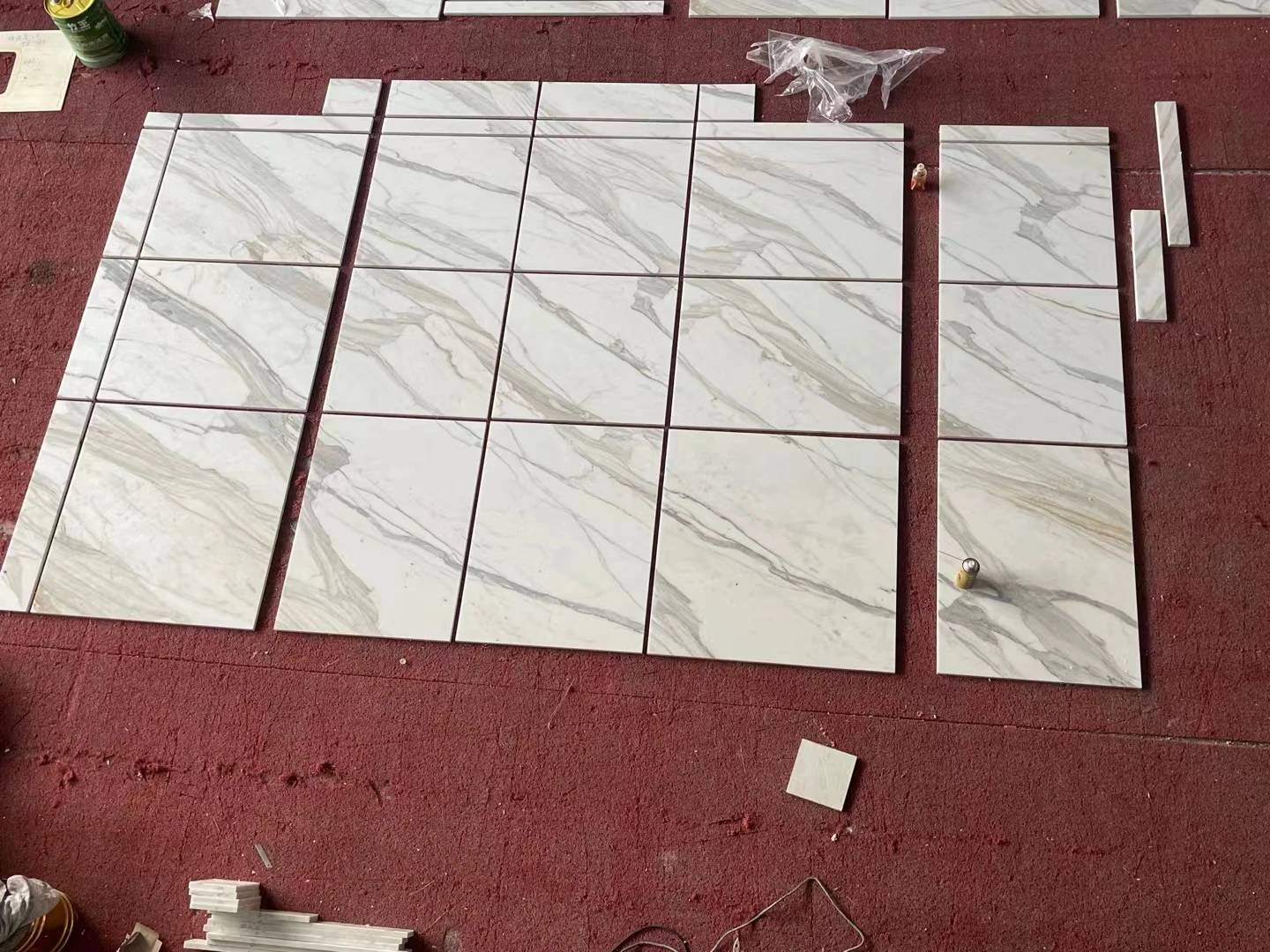 calacatta marble tile