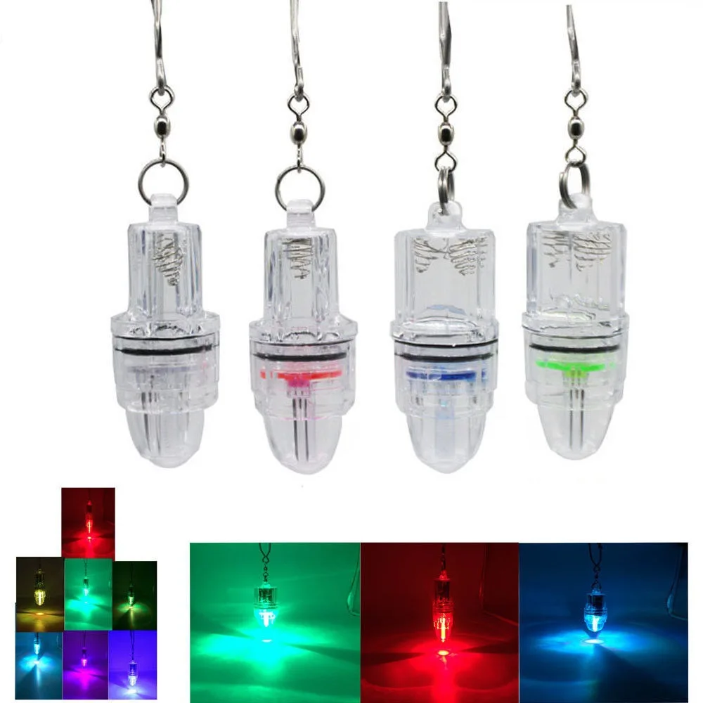 Deep Drop Fishing Lamp Led Color Fish Light Underwater
