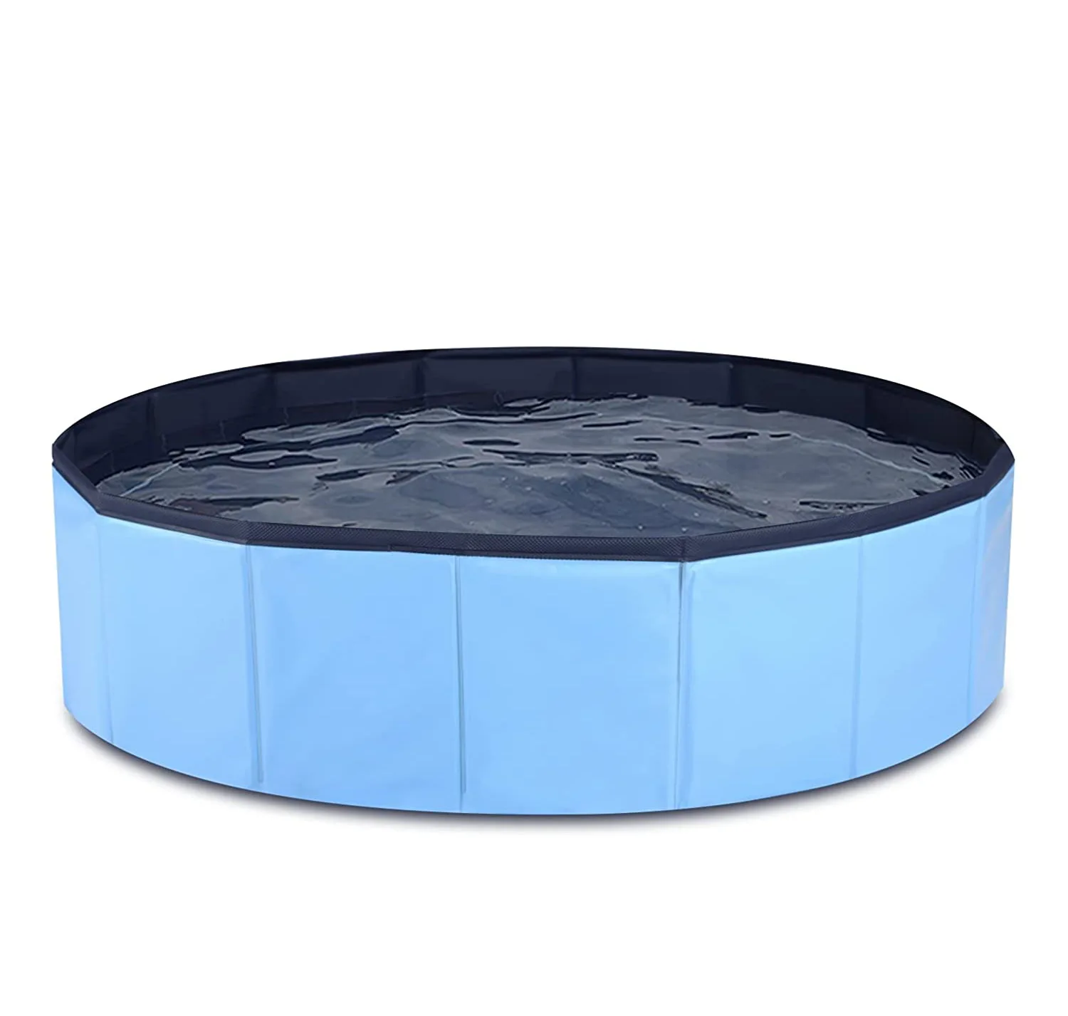 
Amazon hot Selling 60/80/120/160 cm outdoor Foldable Pet Pool swimming pool for kids dog Pet Bath Tub 