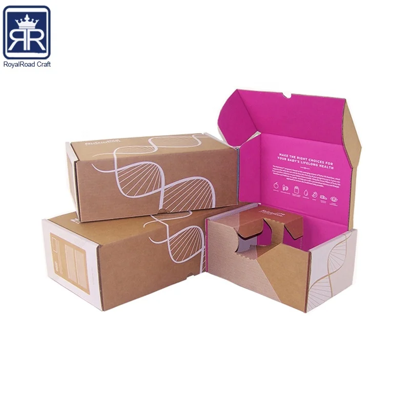 Alibaba suppliers best price customized Corrugated kraft clothing packing box