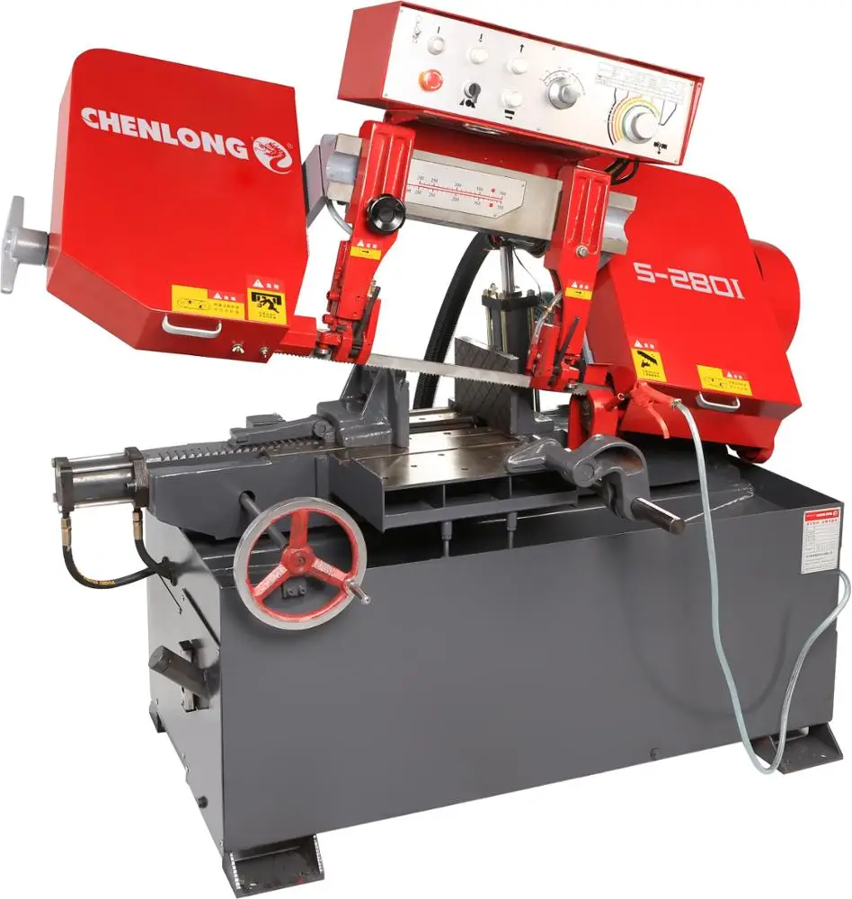 CHENLONG CS-280I производитель машины Полностью Автоматическая ленточная пила машина