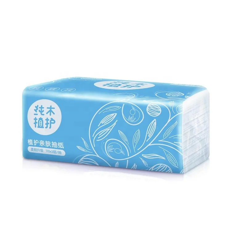 Yaeshii Wholesale Facial Tissue 2Ply/3Ply Wooden Toilet Paper Low Price Toilet Tissue