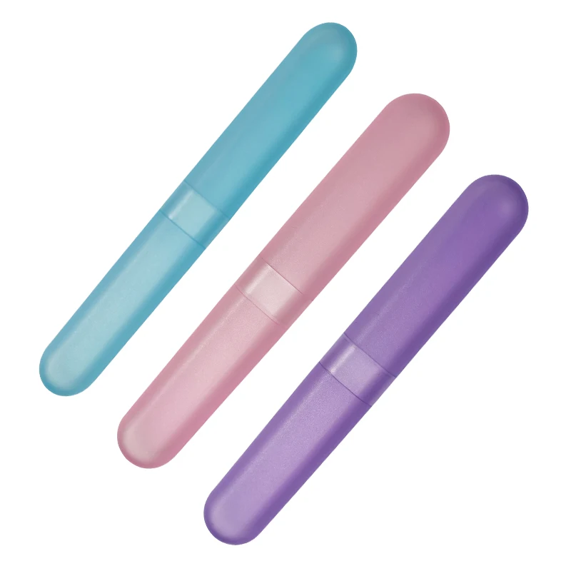 Wholesome OEM travel portable wash toothbrush box and toothpaste box