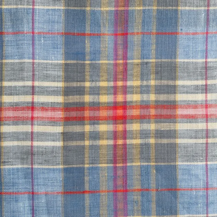 OEM качественный кампусный костюм, клетчатая ткань, синяя дышащая детская одежда, льняная ткань с принтом