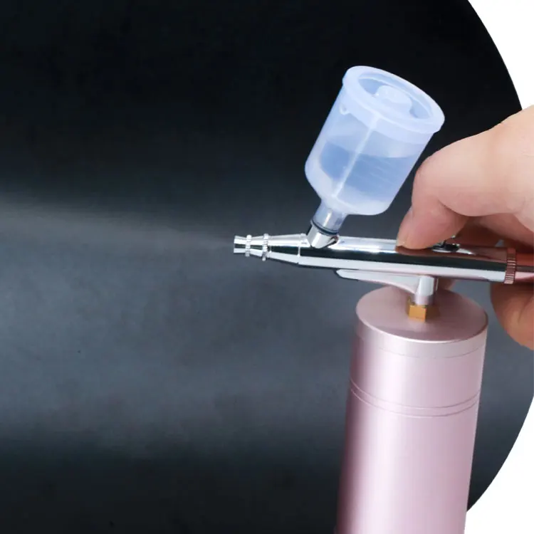 
cordless compressor mini air pump decorating cake spray gun airbrush for cakes 