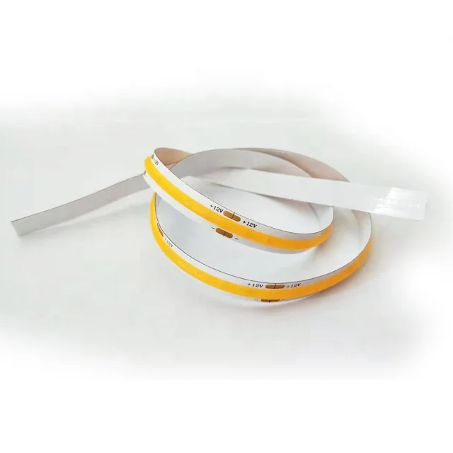Super Uniform Light emitting 16W 24V Flexible Strip led cob Light