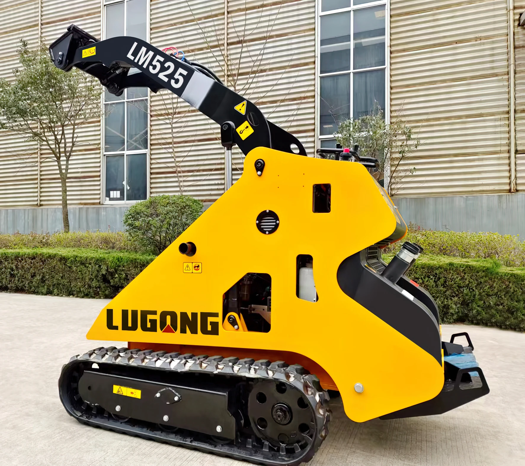 Lugong CE Approved Small Loader Skid Loader 3ton of China Made