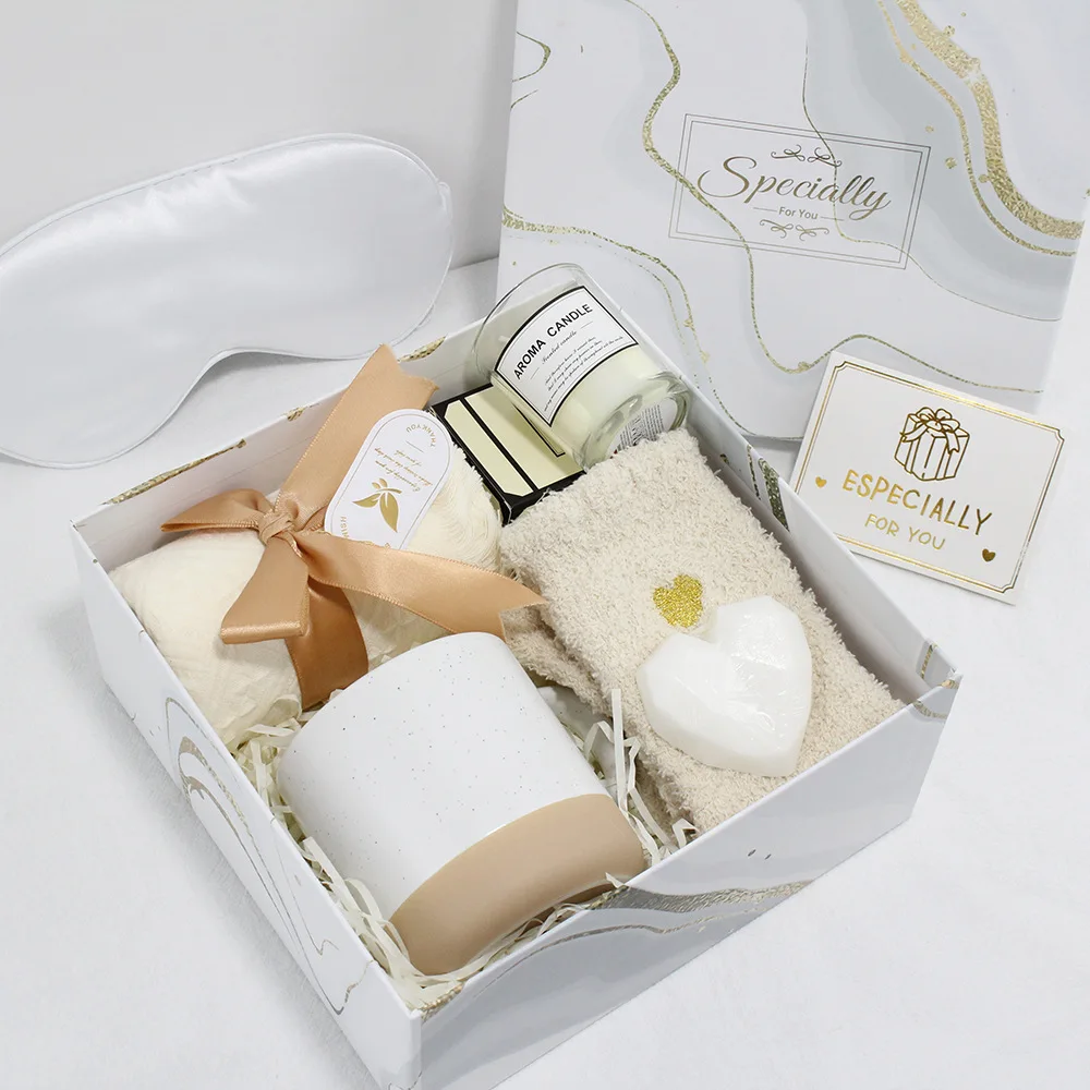 Gifts for Girlfriend Birthday for Her Gift Ideas Set for Women Best Friend Mom Gift Basket Pink Wedding