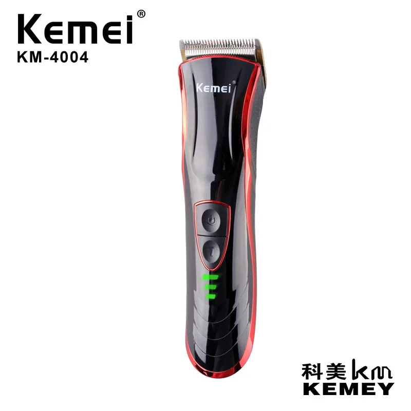 
 KEMEI KM-4004 профессиональная электрическая машинка для стрижки волос оптовая продажа электрическая машинка для стрижки волос для взрослых и детей электрическая машинка для стрижки волос  