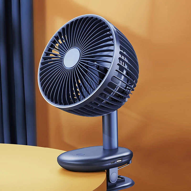 Factory Sale 1200mah Usb Battery Charging Removable Stand Electric Portable Mini Hand Fan
