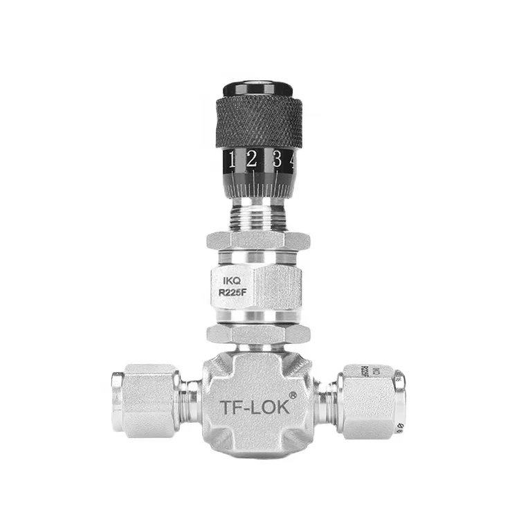 High Quality Stainless Steel Fuel Metering Valve Micro Flow Regulating Low Pressure Metering Valve Controller Water Gas