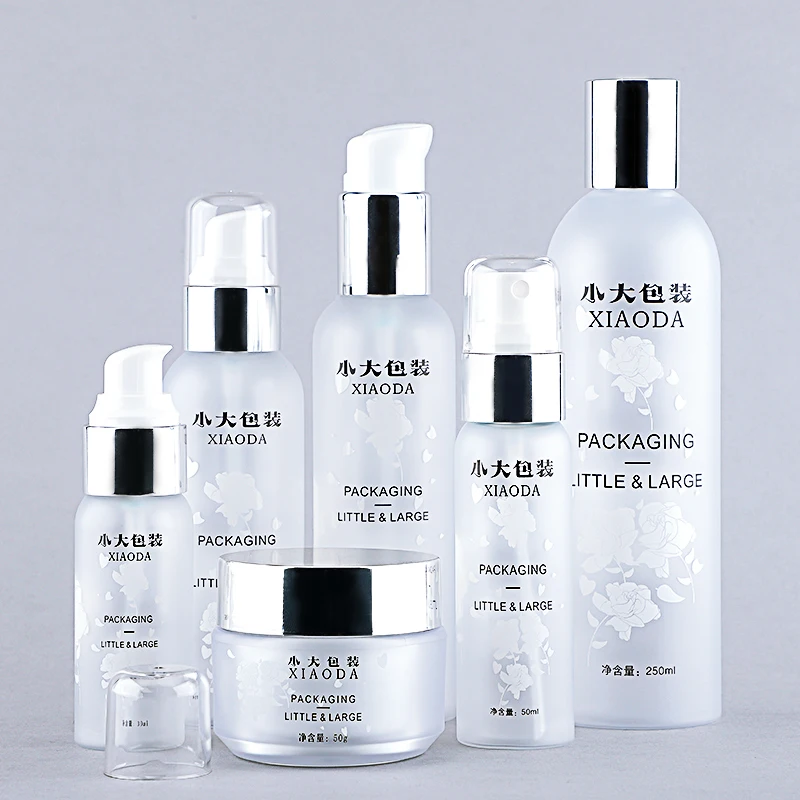 30ml lock lotion pump Double bottle in stock luxury cosmetic packaging no minimums