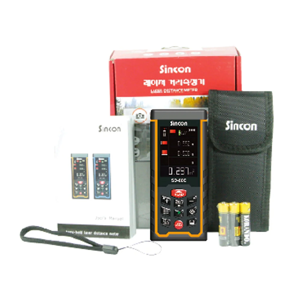 SINCON SD-80C Handheld Infrared Line Long Distance Bluetooth Digital Smart Laser Rangefinder For Industrial