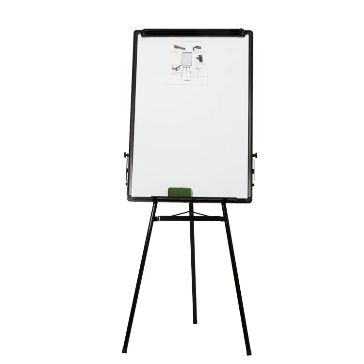 Portable Foldable Magnetic White Board stand Flipchart Easel Dry Erase Board for Teaching Office (1600947583887)