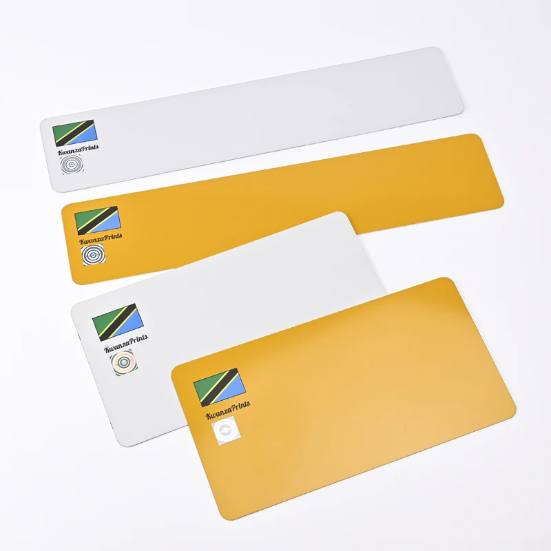 Factory Direct Custom Licence Plate Aluminum Sheet Reflective Embossing Car Number Plate Sublimation License Plate Blank