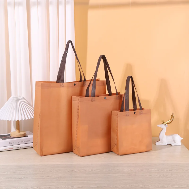 Factory Wholesale Cheap Price Recycle Custom Logo Non Woven Bag Eco Friendly Solid Color Durable Non Woven Shopping Bag