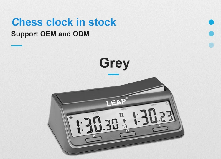 Tournament multifunctional  Chess Clock Professional Chess Timer Customized Timer support ODM&OEM Timepiece with large LCD displ