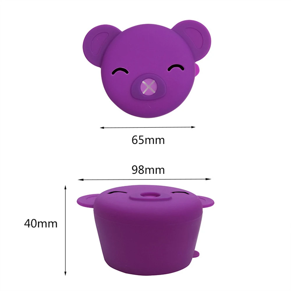 2022 NEW silicone lid drink protection Cup Lids Cover Reusable Babies Toddlers Silicone Drink Cup Mug Cover Lids for kids