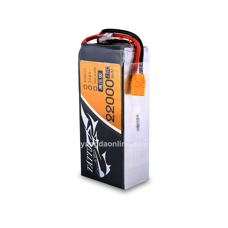 TATTU HV High voltage version 22000mAh 25C 22.8V 6S1P Lipo Battery Li-polymer battery for drone rc plane