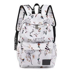 Fashion Water Resistant Custom Student Floral Backpack Summer Casual Sports Backpacks