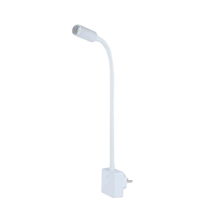 Flexible Gooseneck Wall lamp touch 3 Brightness memory Led Wall Lamp Dimmable Table Lamps For Home Office Bedroom