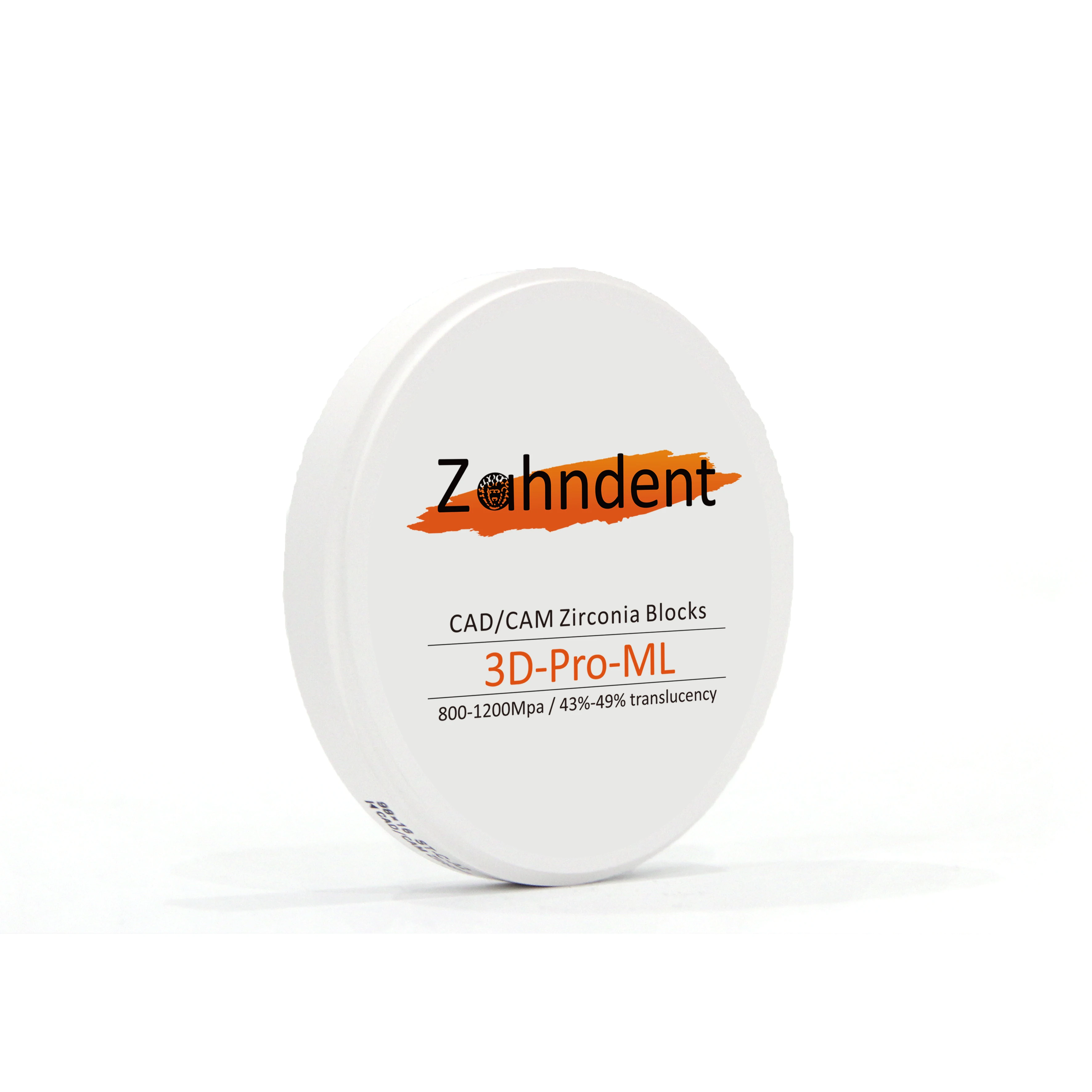 Zahndemt Best Selling Products Ceramic Zirconia Block 3D pro ml Dental Disc For Zirconia Blank Crown Bridge