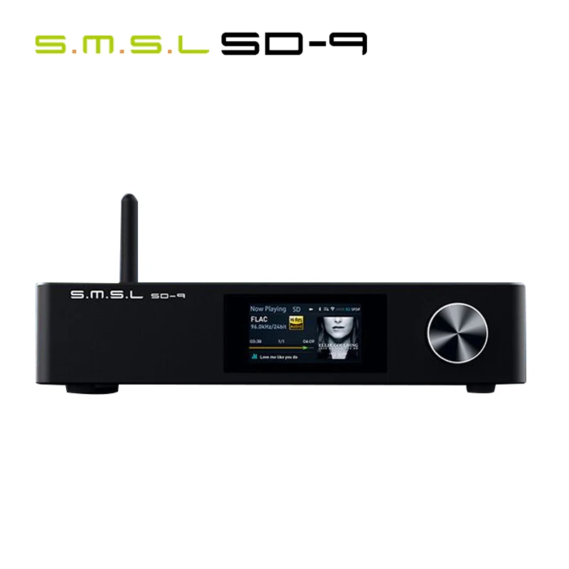 SMSL SD-9 MQA Dlna Hi-Fi Сетевой музыкальный плеер Поддержка потокового воспроизведения DSD игрок высокого