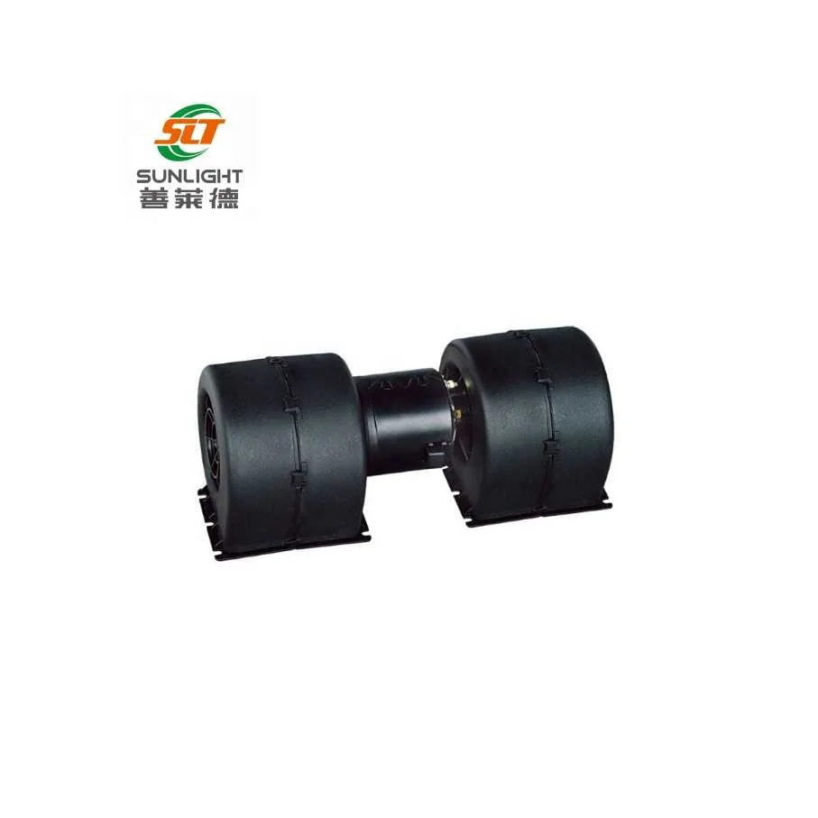 Vehicle bus cooling blower fan 24V   DC brushed evaporating fan replace Spal