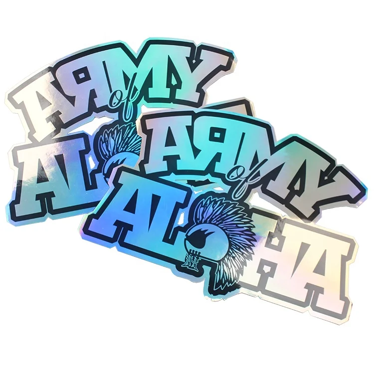 Custom Design Brand Logo Reflective Labels Stickers with Strong Adhesive