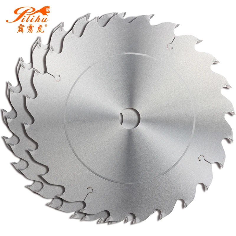 12 Inch 24T Carbide Tipped Circular Saw Blade Rip With Cooling Slots 12 Inch D x 24T FT, 18 Deg, 1 Inch Bore