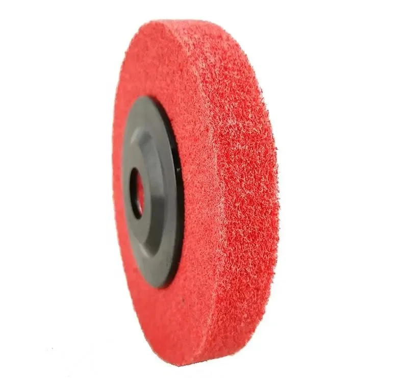 metal non-woven polishing wheel nylon cloth polishing