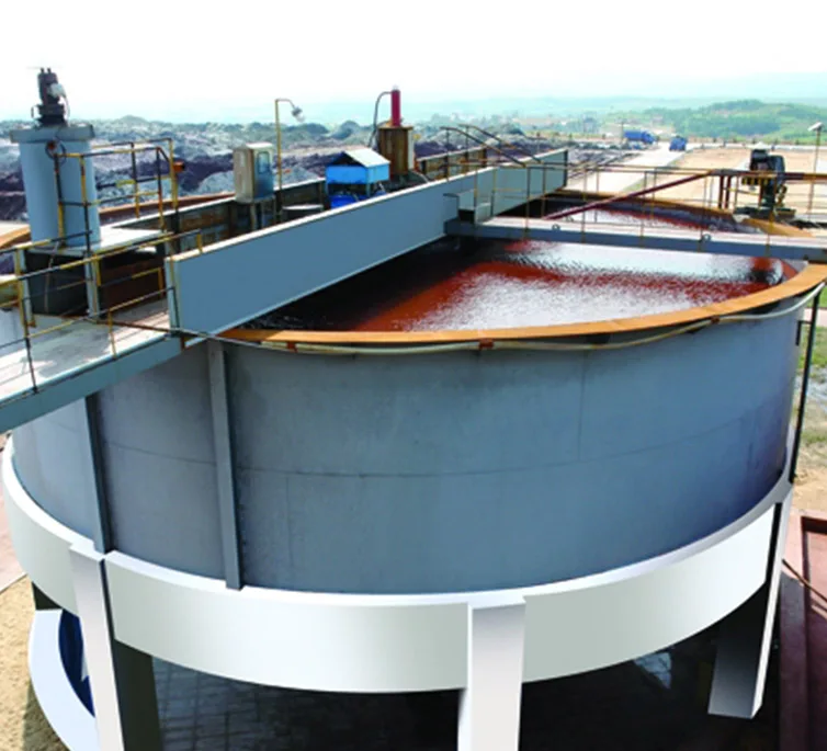 High efficient gold ore dehydration concentrator thickener