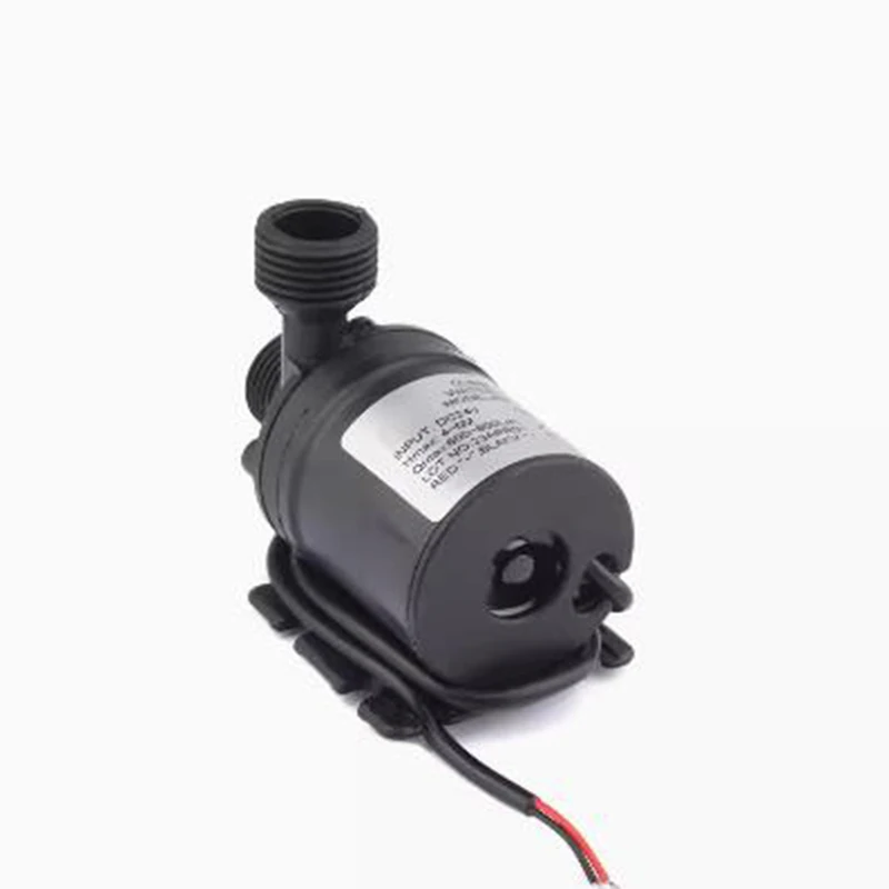 WS2590 12V24V винтовой рот микро постоянного тока Бесщеточный циркуляционный водяной насос высокотемпературный устойчивый Душ Солнечный водяной выход