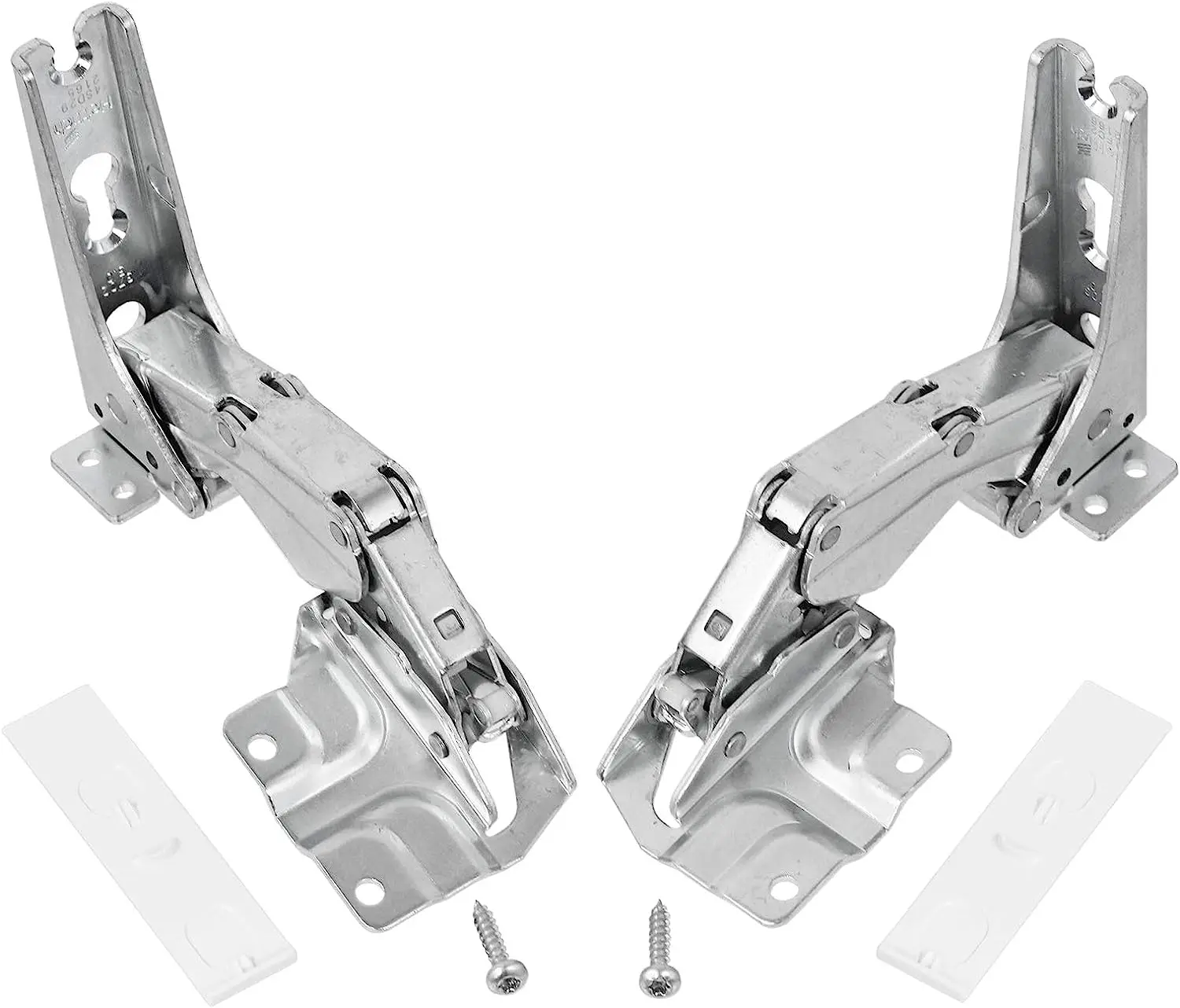 Door Hinge Suitable for Bosch / Siemens 00481147/481147 Flat Hinge Tow Hinge Compatible with Neff, Miele, Constructa, AEG