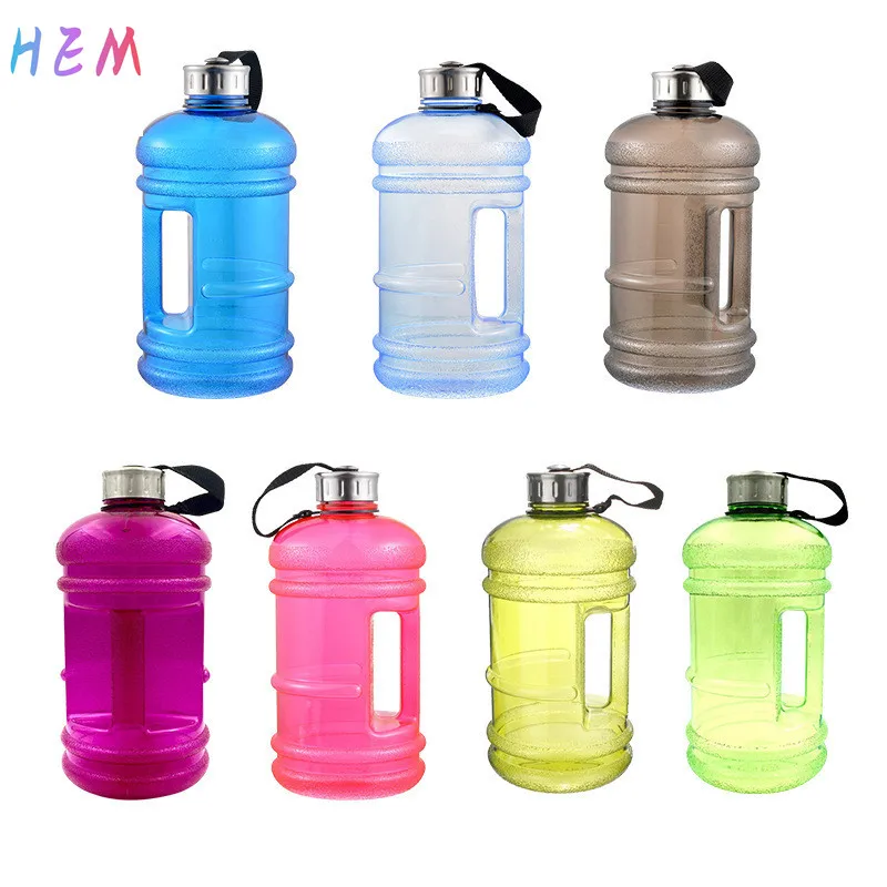 Amazon Top Seller 2.2L Leak Proof OutDoor Plastic Large Capacity Water Jug  Gym Water Bottle PETG Fitness Water Bottle