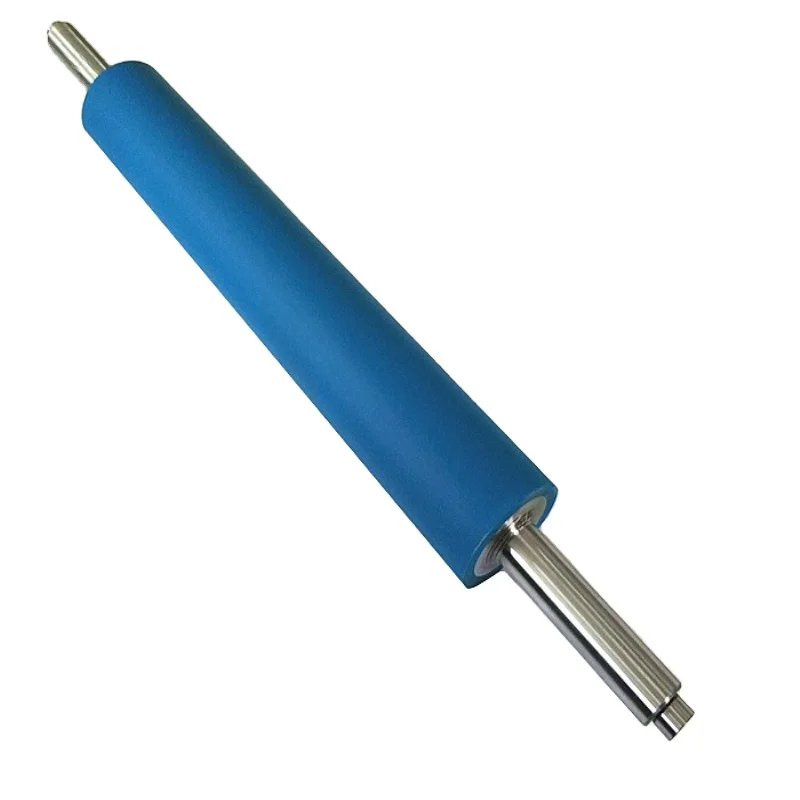 Sticky Rubber Roller Cao Silicone Blue Great China Layer Solid Color Shaft Material Origin Type