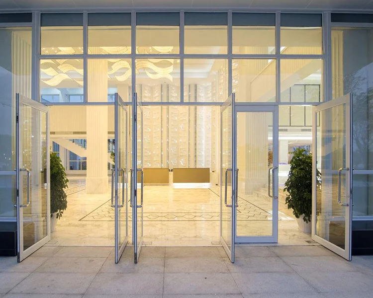 Cheap price aluminum external door