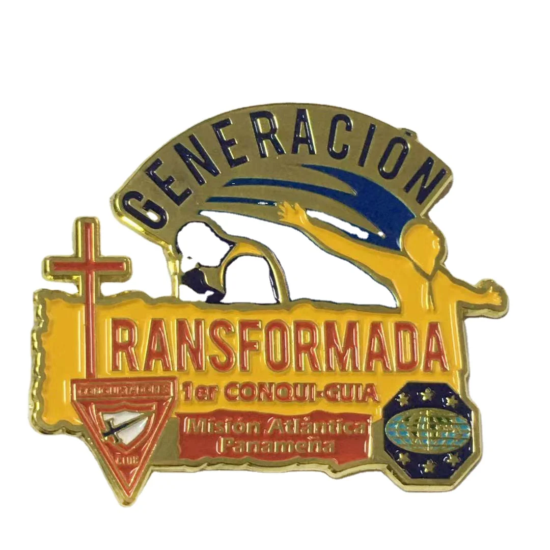 Multi style Aluminum Alloy Customized Shape horror  pins metal