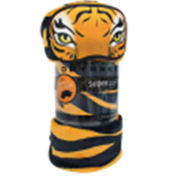 Fleece Throw Tiger Patterned Blanket Warmth and Soft Four Seasons Plush Tiger Printed Fleece Blanket