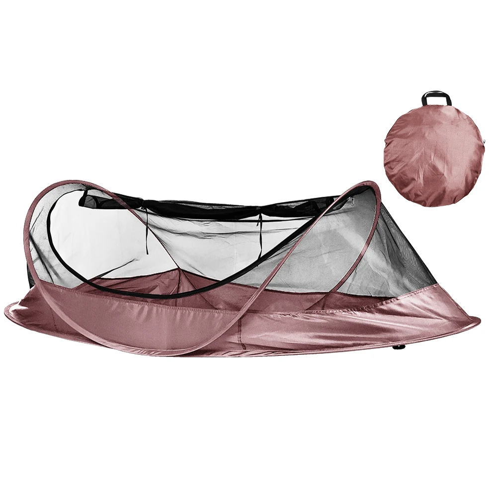 Outdoor Single Quick Open Pop up Tents Foldable Portable Waterproof Anti Bites Camping Tent