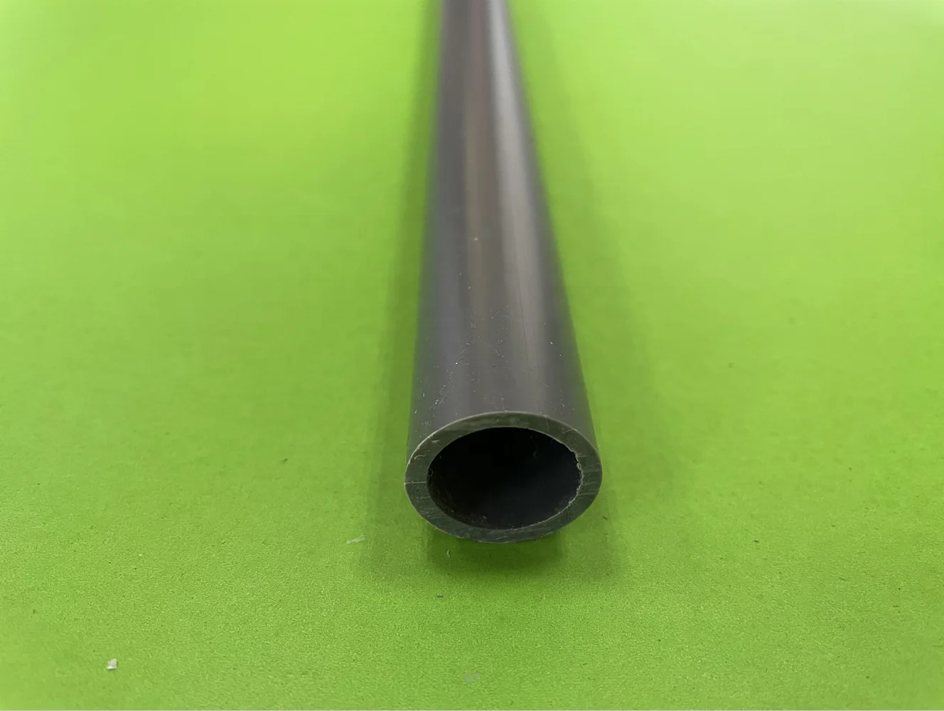 Plastic extruded PVC ABS hollow tube in colors