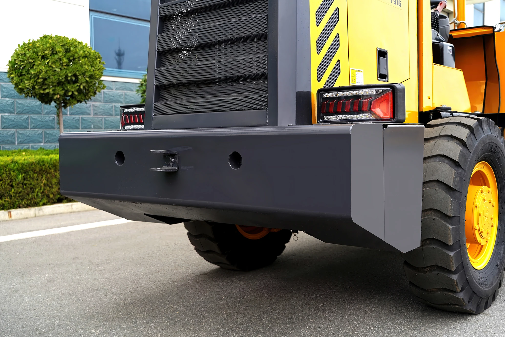 Farming Mining Lugong Sea Freight 2 Ton Micro Wheel Loader