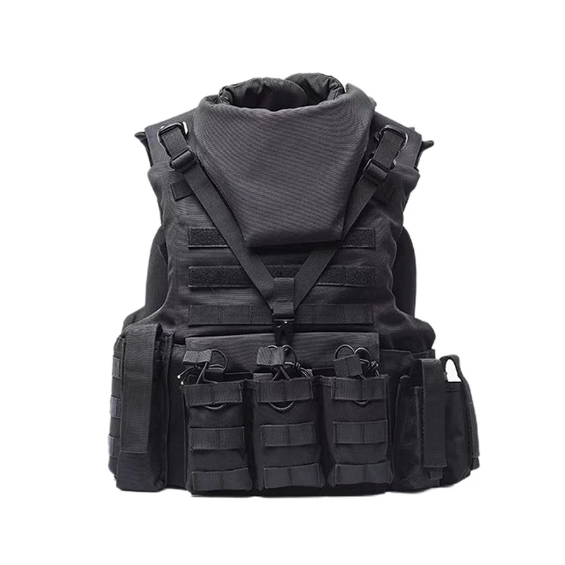 Full Body PE Soft Panel Tactical Vest Plate Carrier Self Defense Personal Defense Equipment for Full Field Combat Protection