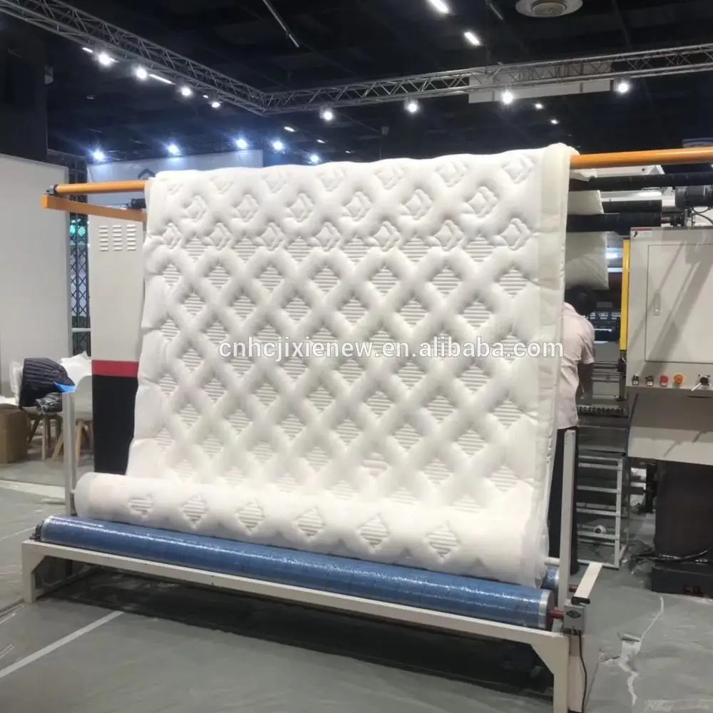 Automatic computer shuttleless multi-needle quilter, advanced mattress quilter