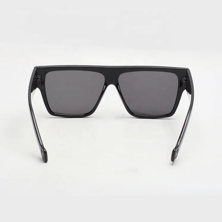 ready stock sunglasses 2022 Fashion Magazine Design Party Man Eyewear Vacation Square Black Big Frame PC Unisex Sunglasses