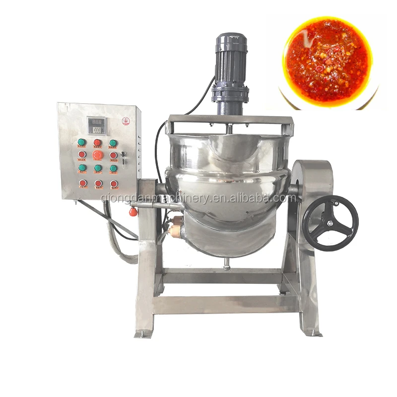500Liter Industrial Electric Heating Double Jacket Cooking Pot with Mixer jacketed cooker for syrup,candy sugar