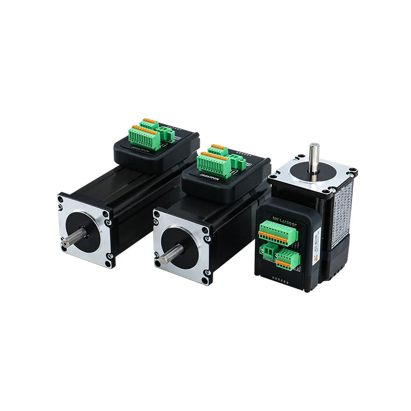 Russian warehouse Nema23 Closed Loop Stepper motor 2Nm D=8mm Nema 23 Hybrid Integrated Stepper Servo Motor with drive  4.2A 48v
