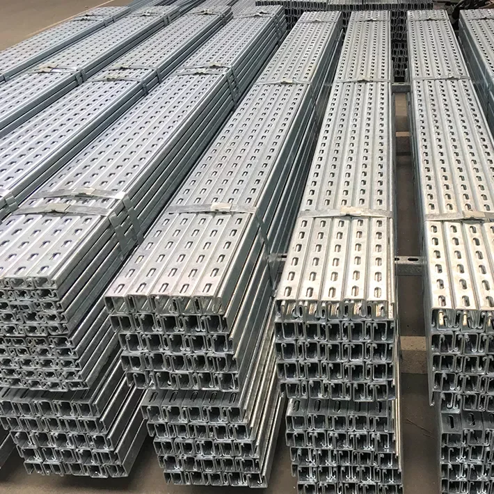 Pre-Galvanized Strut Channel Unistrut C Channel Steel  Factory