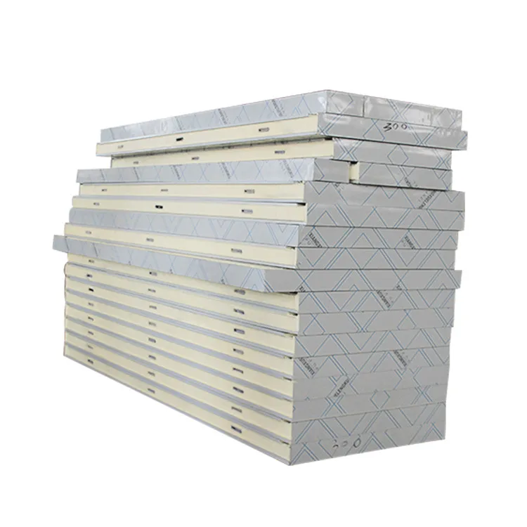 Best price thermo panel temperature controlled metal pu insulation sandwiched panels